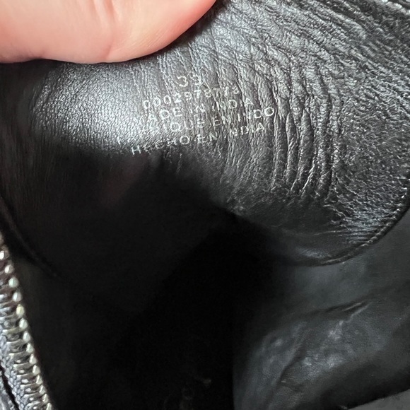 Free People Santa Fe Lace Up Boot In Black Embossed Size 39 - Picture 12 of 12